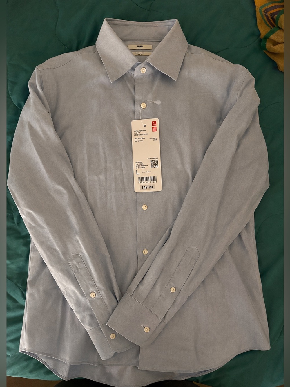 UNIQLO super non-iron slim Dress Shirt